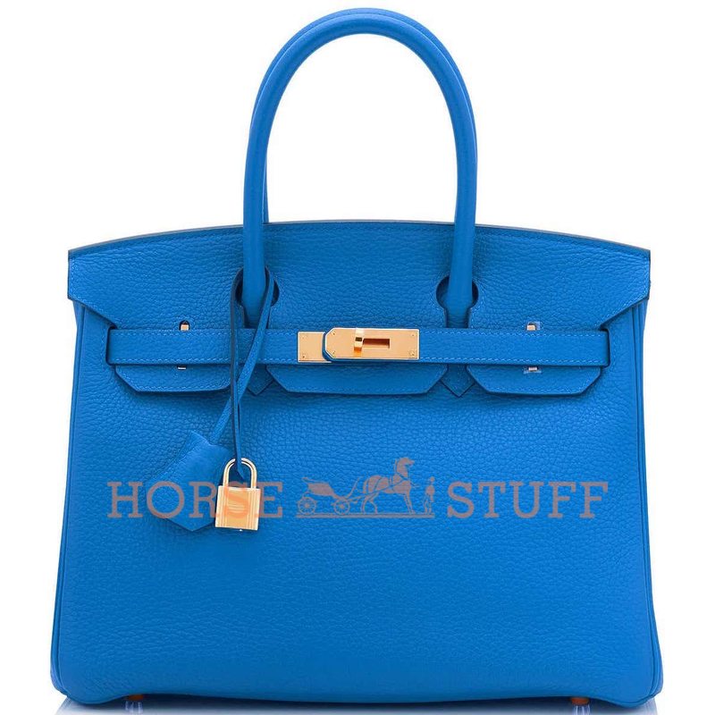 Hermès Birkin 30 Mykonos Togo GHW