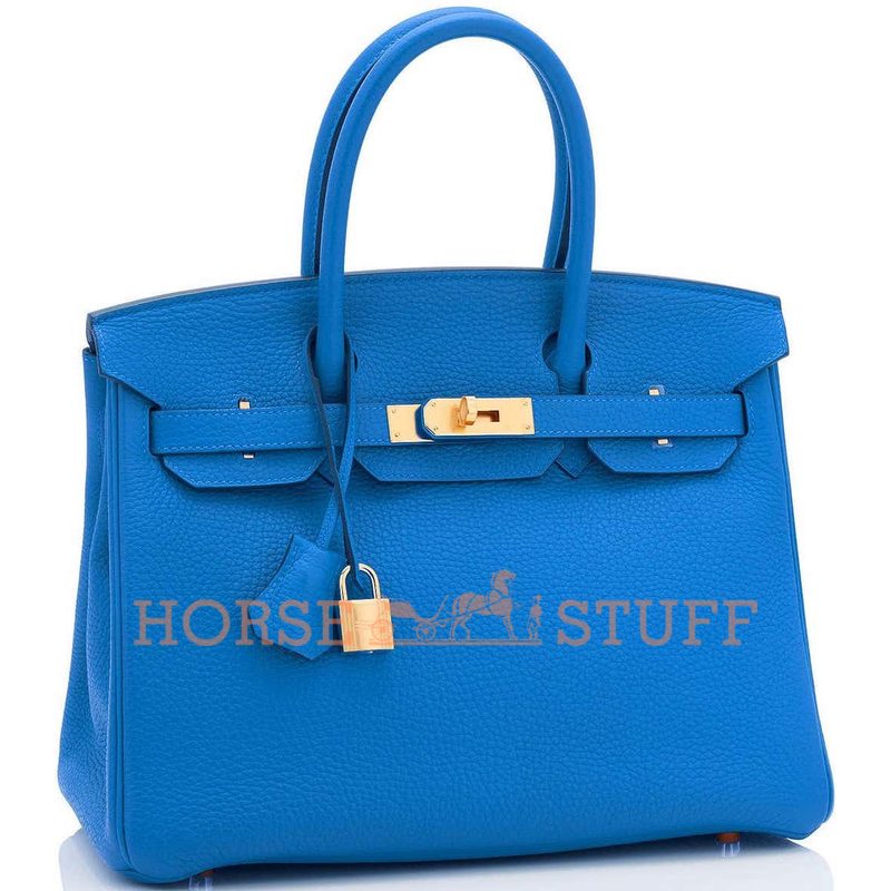 Hermès Birkin 30 Mykonos Togo GHW