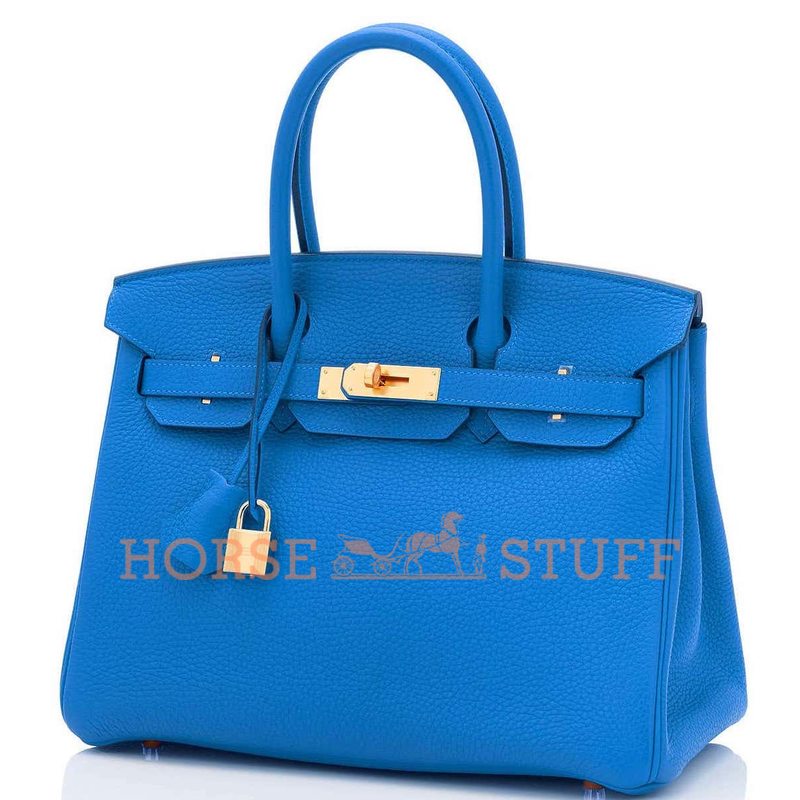 Hermès Birkin 30 Mykonos Togo GHW