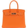 Hermès Birkin 30 Blue Pale Clemence GHW