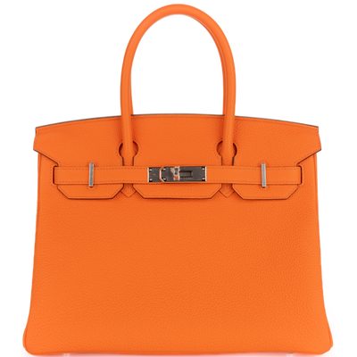Hermès Birkin 30 Orange Minium Togo PHW