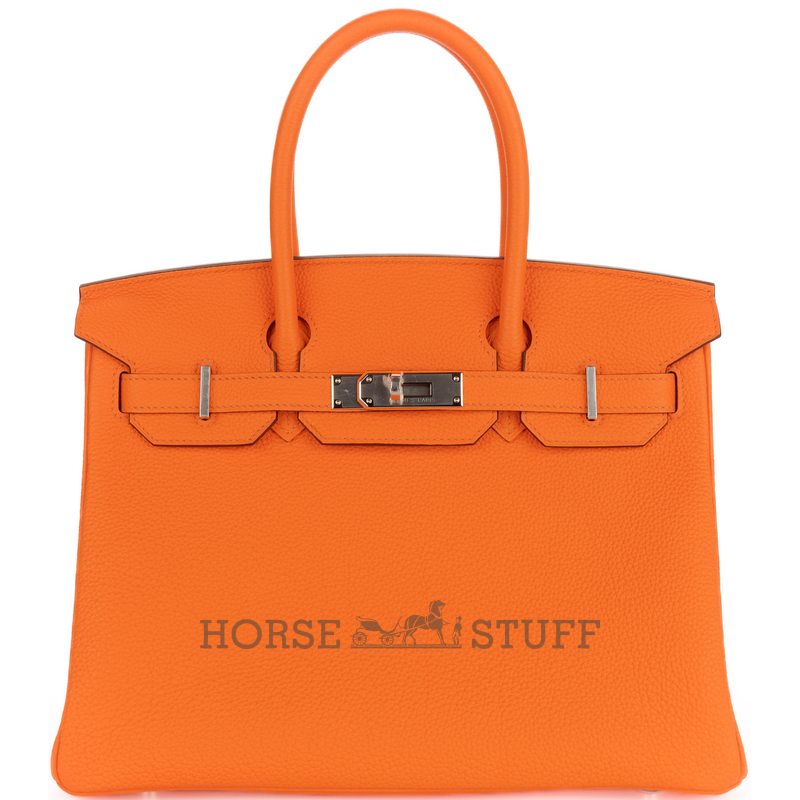 Hermès Birkin 30 Blue Pale Clemence GHW
