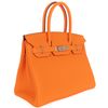 Hermès Birkin 30 Blue Pale Clemence GHW