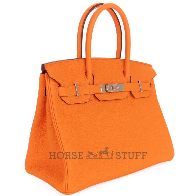Hermès Birkin 30 Blue Pale Clemence GHW