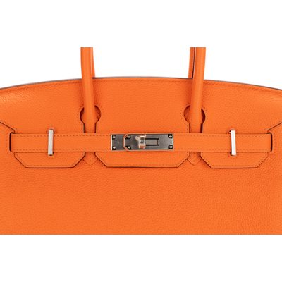 Hermès Birkin 30 Orange Minium Togo PHW