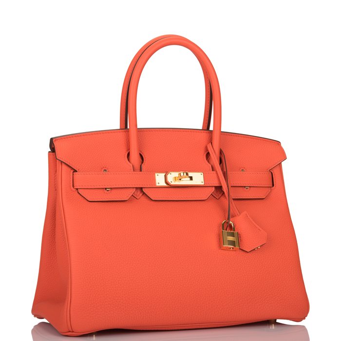 birkin 30 orange