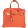 Hermès Birkin 30 Orange Togo GHW