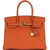 Hermès Birkin 30 Orange Togo GHW