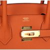 Hermès Birkin 30 Orange Togo GHW