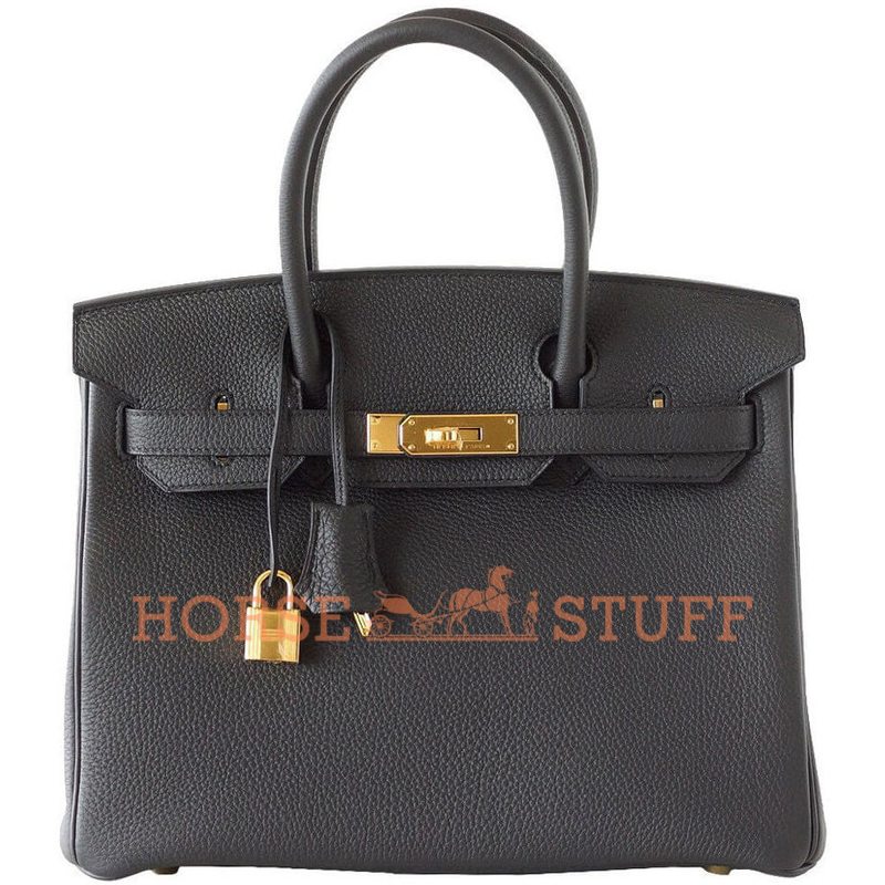 Hermès Birkin 30 Plomb Togo GHW