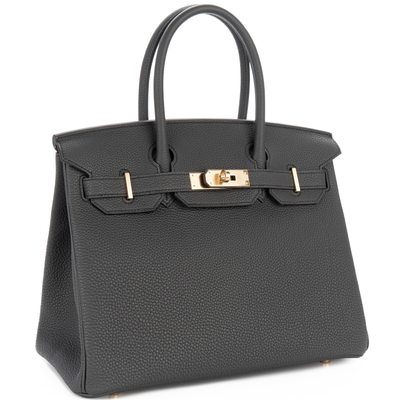 Hermès Birkin 30 Plomb Togo Permabrass