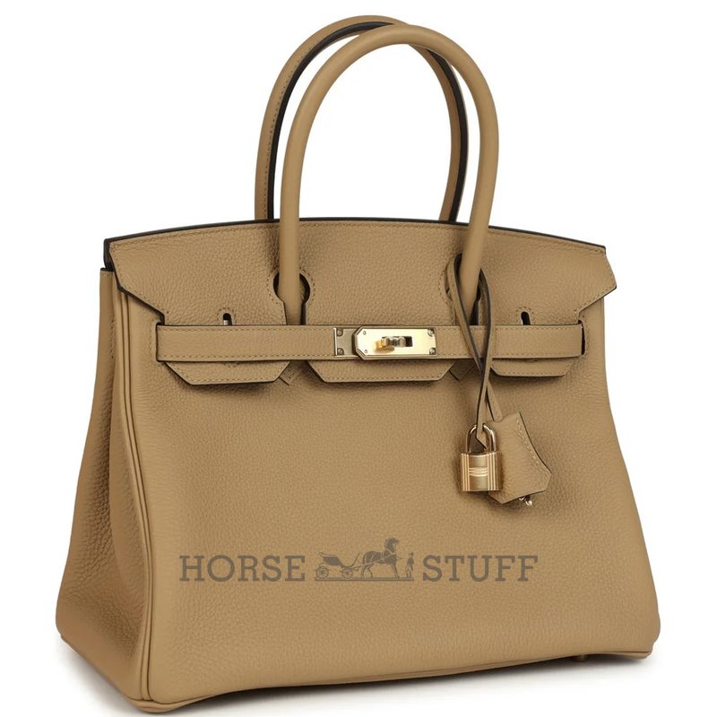 Hermès Birkin 30 Poussiere Togo GHW