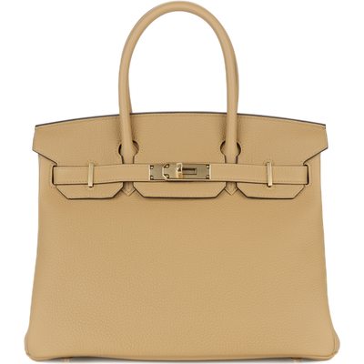 Hermès Birkin 30 Poussiere Togo Permabrass