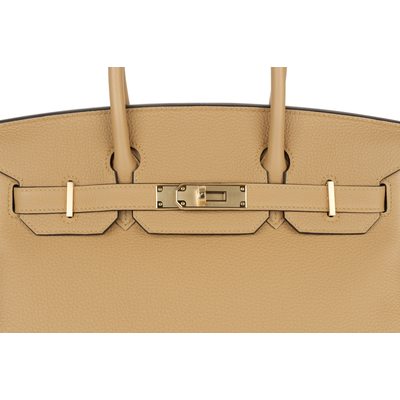 Hermès Birkin 30 Poussiere Togo Permabrass
