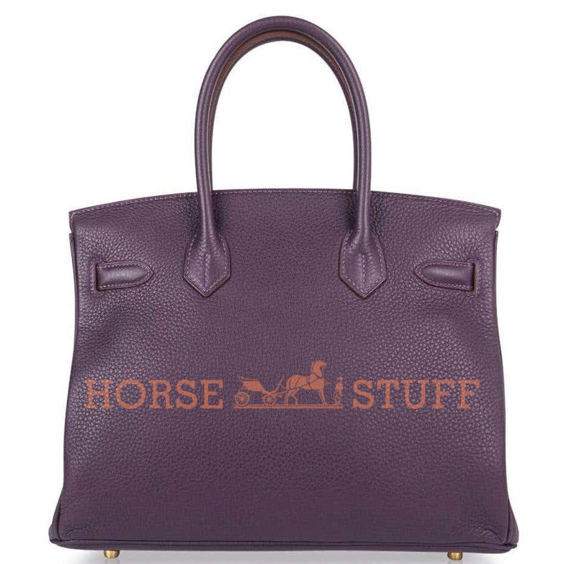 Hermès Birkin 30 Raisin Togo GHW