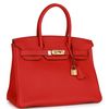 Hermès Birkin 30 Rouge de Coeur Togo GHW