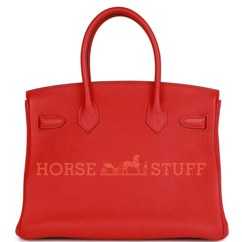 Hermès Birkin 30 Rouge de Coeur Togo GHW