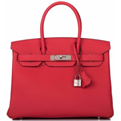 Hermès Birkin 30 Rouge de Coeur Togo PHW