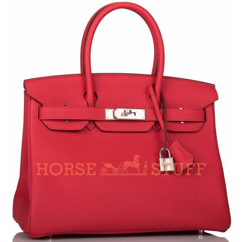 Hermès Birkin 30 Rouge de Coeur Togo PHW