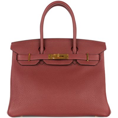 Hermès Birkin 30 Rouge H Togo GHW