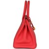 Hermès Birkin 30 Rouge Pivoine Togo GHW