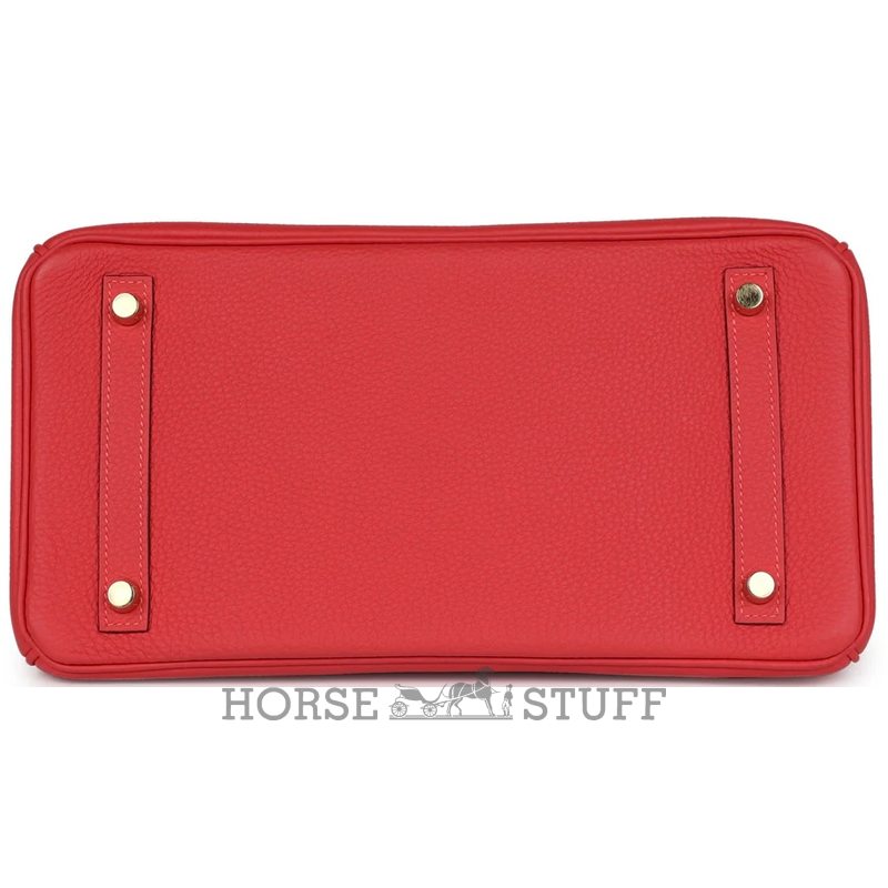 Hermès Birkin 30 Rouge Pivoine Togo GHW