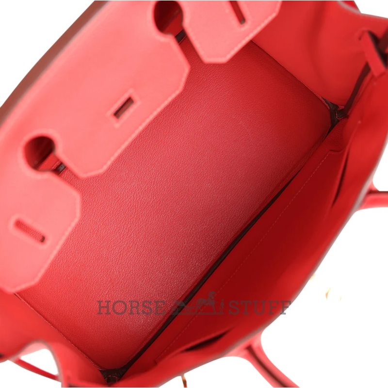 Hermès Birkin 30 Rouge Pivoine Togo GHW