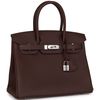 Hermès Birkin 30 Rouge Sellier Togo PHW