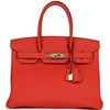 Hermès Birkin 30 Rouge Tomate Togo GHW