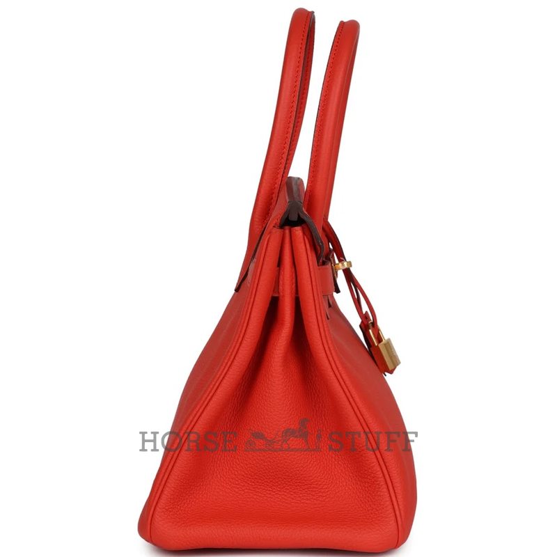 Hermès Birkin 30 Rouge Tomate Togo GHW