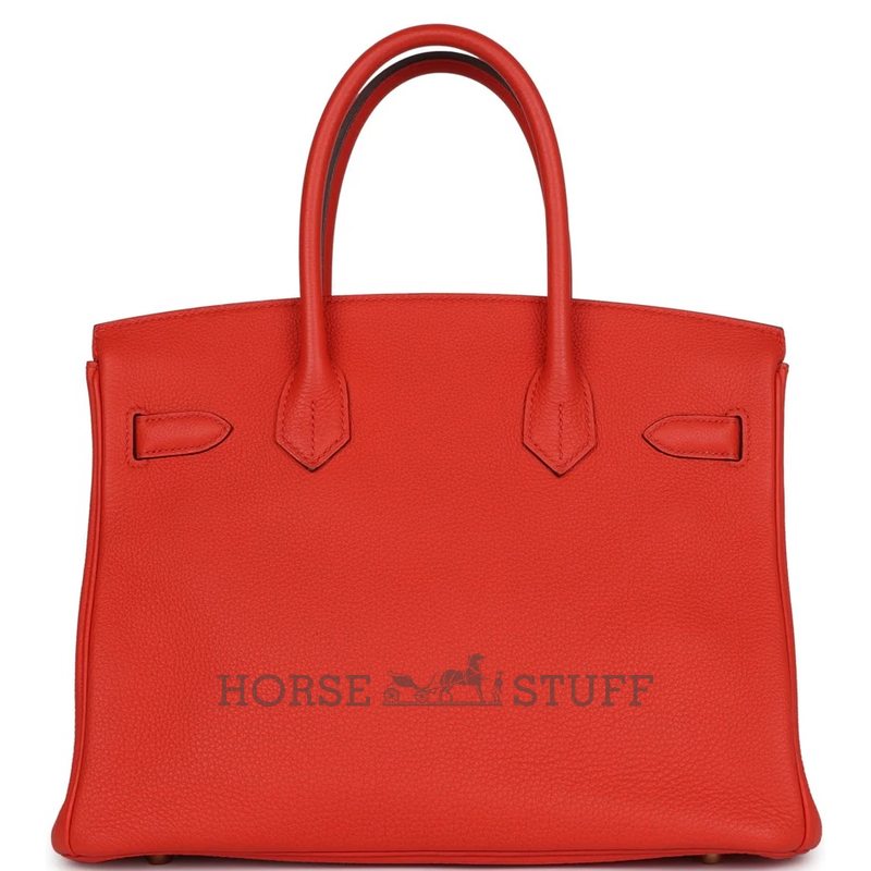 Hermès Birkin 30 Rouge Tomate Togo GHW