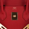 Hermès Birkin 30 Rouge Vif Togo GHW