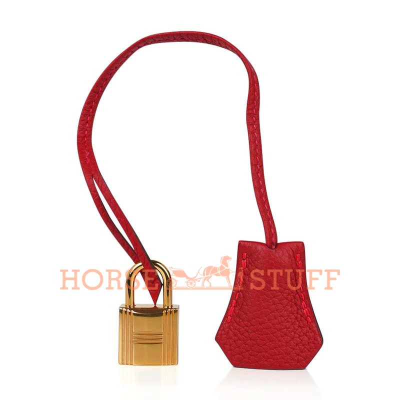 Hermès Birkin 30 Rouge Vif Togo GHW