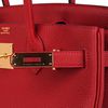 Hermès Birkin 30 Rouge Vif Togo GHW