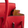 Hermès Birkin 30 Special Order HSS Verso Rouge Tomate / Natural Sable PHW