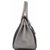 Hermès Birkin 30 Special Order HSS Blue Nuit / Gris Mouette Togo PHW