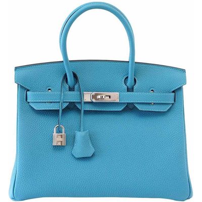 Hermès Birkin 30 Turquoise Togo PHW