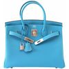 Hermès Birkin 30 Turquoise Togo PHW