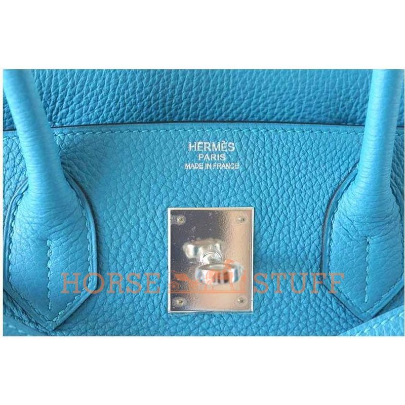 Hermès Birkin 30 Turquoise Togo PHW