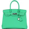 Hermès Birkin 30 Vert Comics Togo PHW