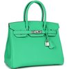 Hermès Birkin 30 Vert Comics Togo PHW