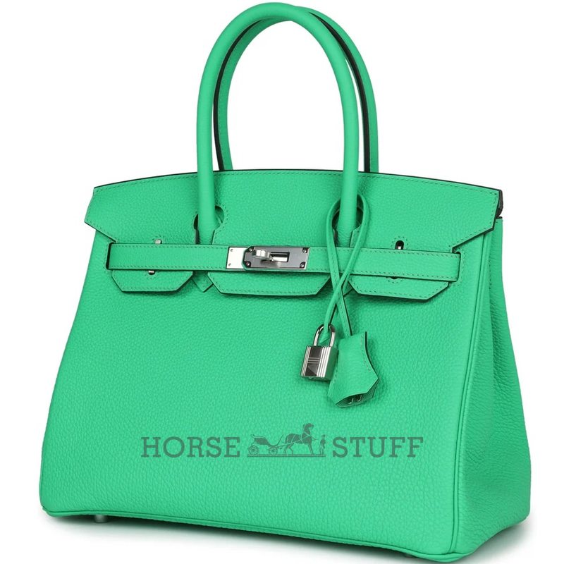 Hermès Birkin 30 Vert Comics Togo PHW