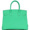 Hermès Birkin 30 Vert Comics Togo PHW