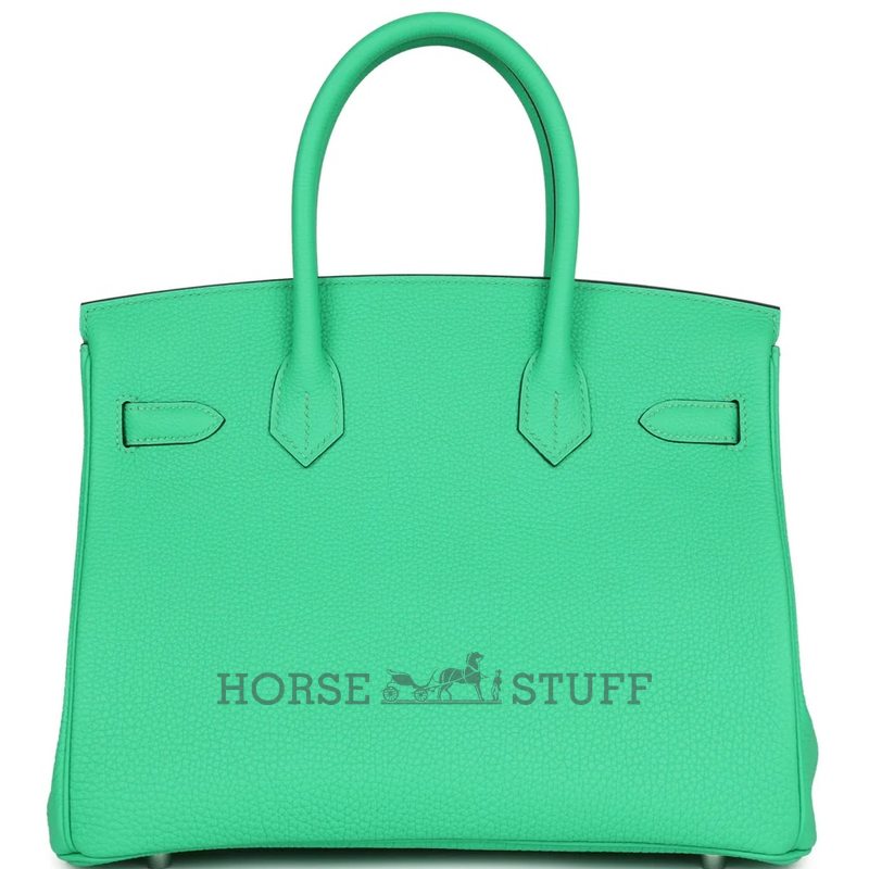 Hermès Birkin 30 Vert Comics Togo PHW