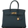 Hermès Birkin 30 Vert Cypress Togo GHW