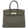 Hermès Birkin 30 Vert de Gris Togo GHW