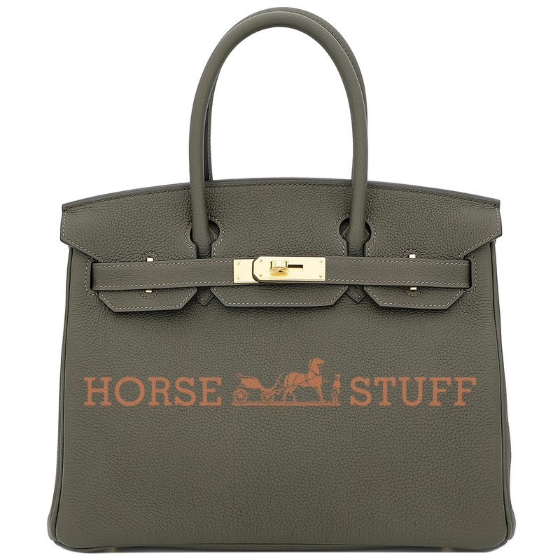 Hermès Birkin 30 Vert de Gris Togo GHW