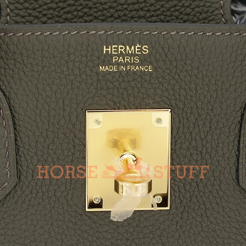 Hermès Birkin 30 Vert de Gris Togo GHW