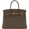 Hermès Birkin 30 Blue Pale Clemence GHW