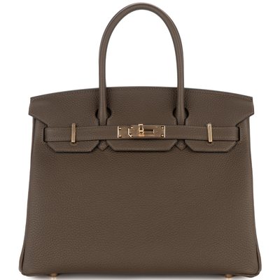 Hermès Birkin 30 Vert Loden Togo Permabrass